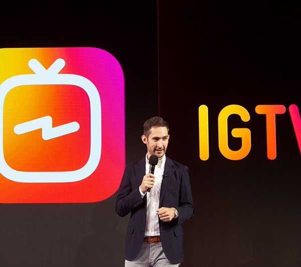 man talking about instagram's IGTV