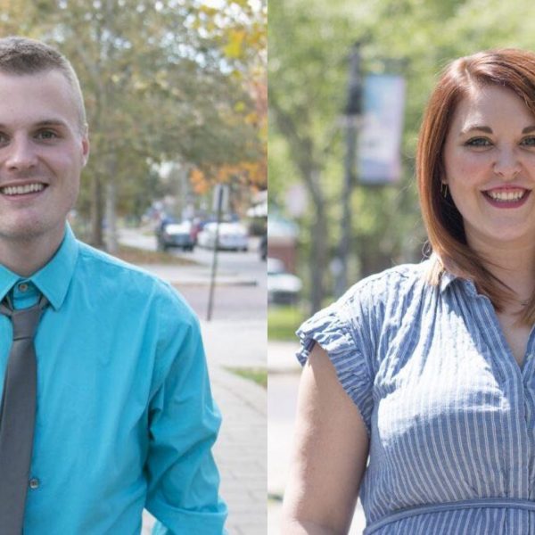 Drew Boehmker and Lauren Vogel Headshots